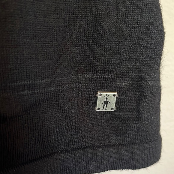 Smartwool Black and Gray Fitted Long Sleeve Tee - Picture 4 of 8